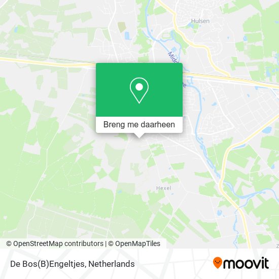 De Bos(B)Engeltjes kaart