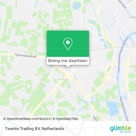 Twente Trading BV kaart