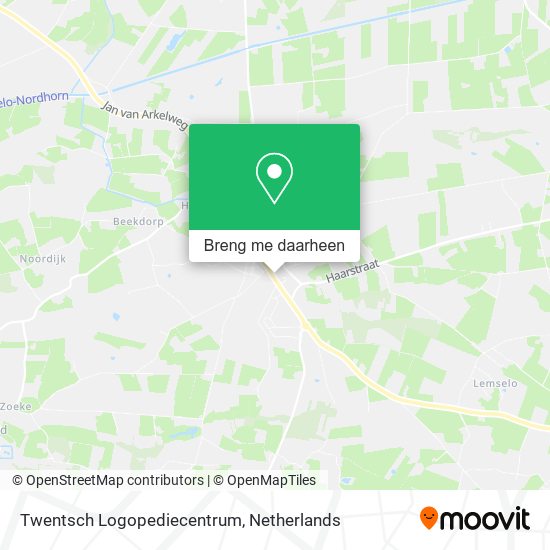 Twentsch Logopediecentrum kaart