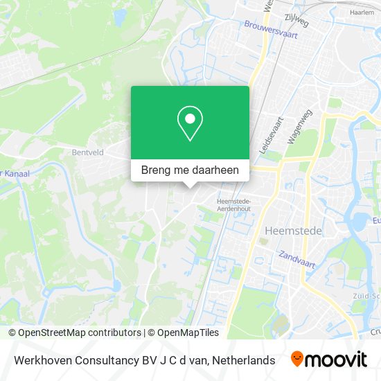 Werkhoven Consultancy BV J C d van kaart