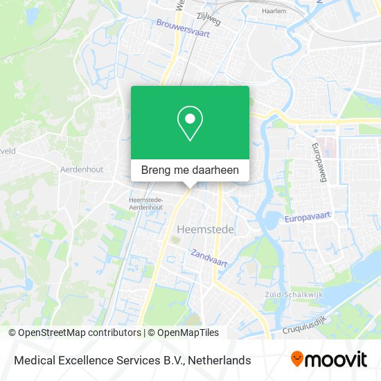 Medical Excellence Services B.V. kaart