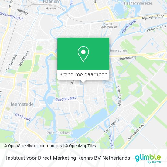 Instituut voor Direct Marketing Kennis BV kaart