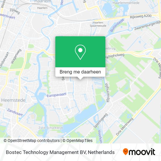 Bostec Technology Management BV kaart