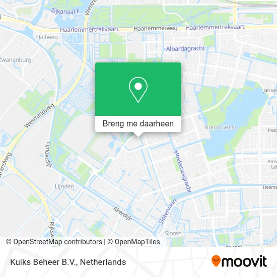 Kuiks Beheer B.V. kaart