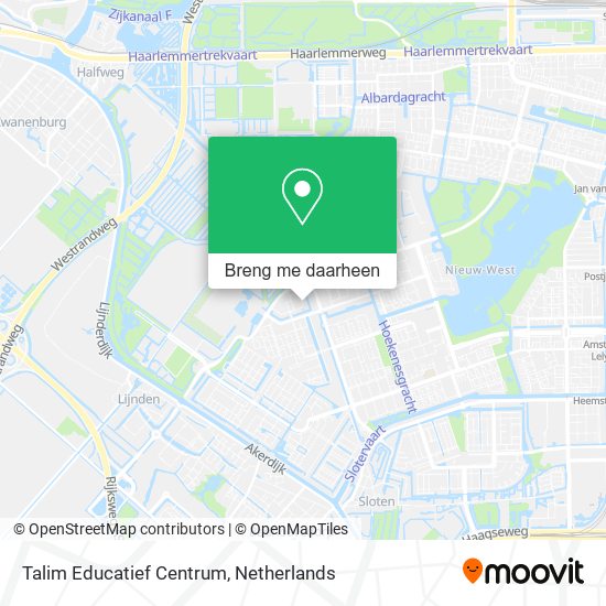 Talim Educatief Centrum kaart