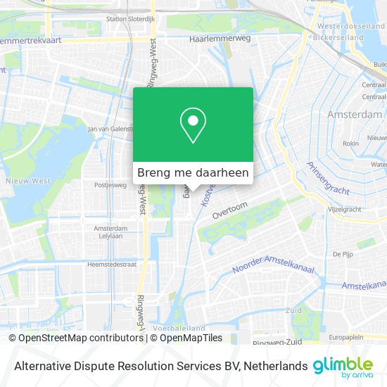 Alternative Dispute Resolution Services BV kaart