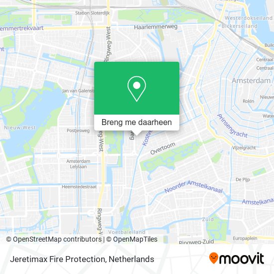 Jeretimax Fire Protection kaart