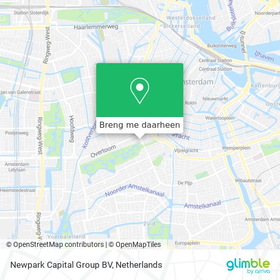 Newpark Capital Group BV kaart
