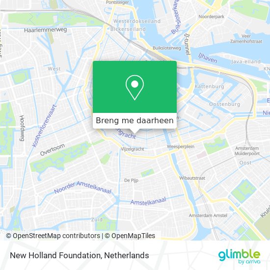 New Holland Foundation kaart