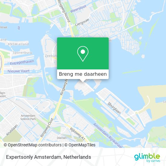 Expertsonly Amsterdam kaart