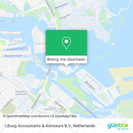 IJburg Accountants & Adviseurs B.V. kaart