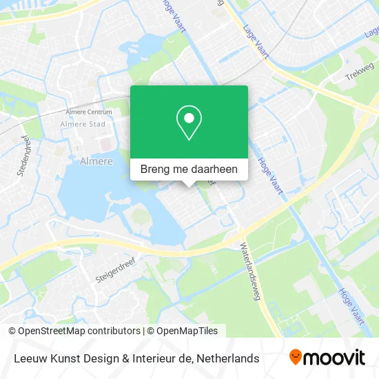 Leeuw Kunst Design & Interieur de kaart
