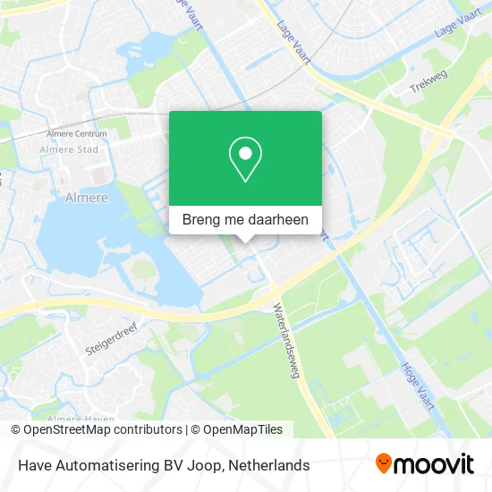 Have Automatisering BV Joop kaart