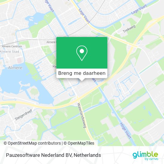 Pauzesoftware Nederland BV kaart