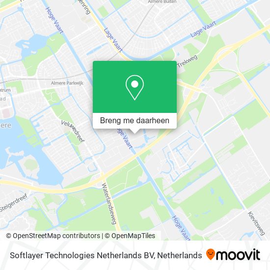 Softlayer Technologies Netherlands BV kaart