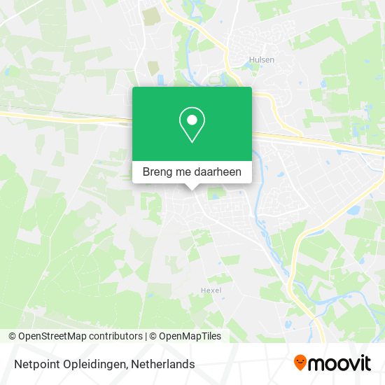 Netpoint Opleidingen kaart