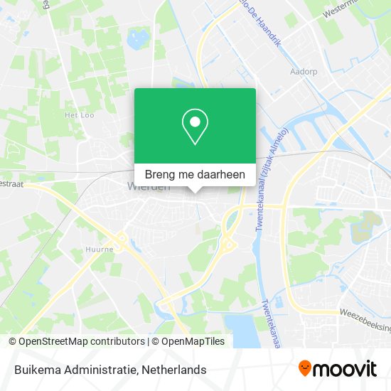 Buikema Administratie kaart