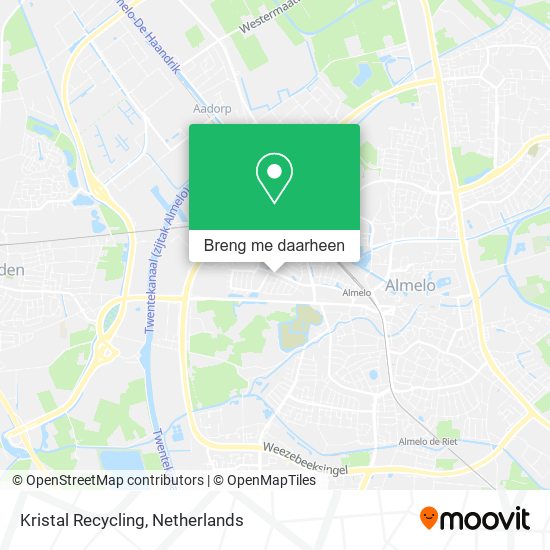 Kristal Recycling kaart