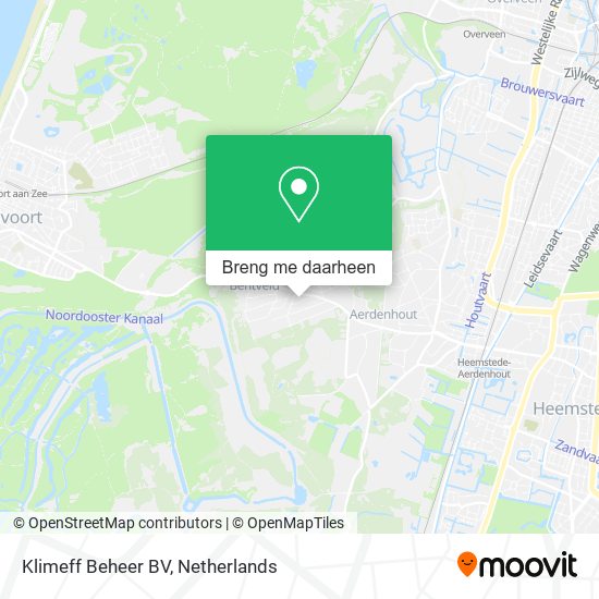 Klimeff Beheer BV kaart