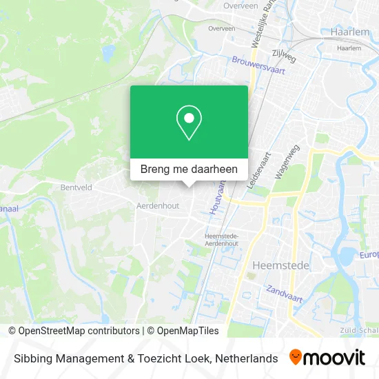 Sibbing Management & Toezicht Loek kaart