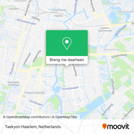 Taekyon Haarlem kaart