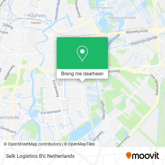 Selk Logistics BV kaart