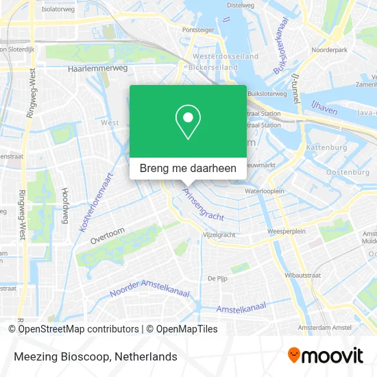 Meezing Bioscoop kaart