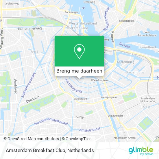 Amsterdam Breakfast Club kaart