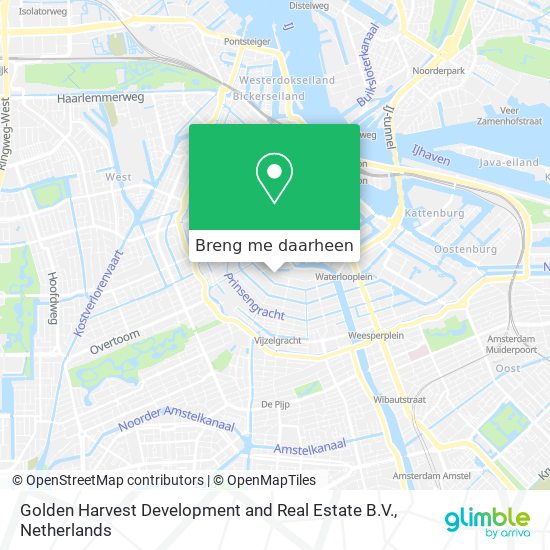 Golden Harvest Development and Real Estate B.V. kaart