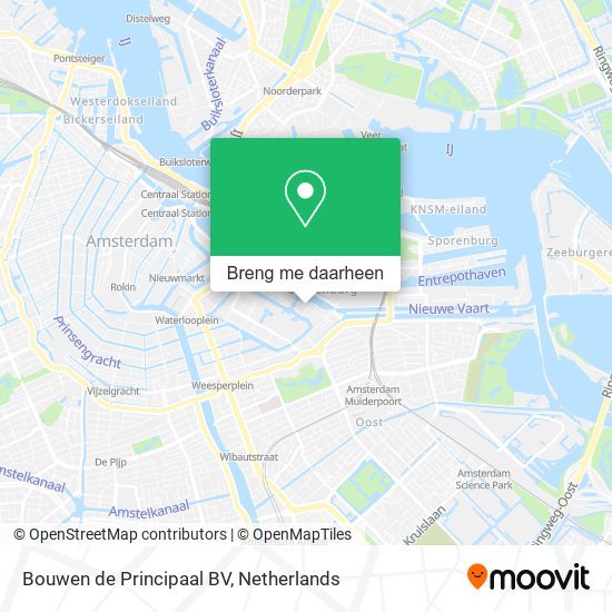 Bouwen de Principaal BV kaart