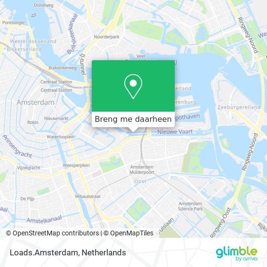 Loads.Amsterdam kaart