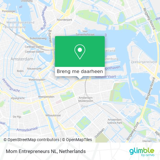 Mom Entrepreneurs NL kaart