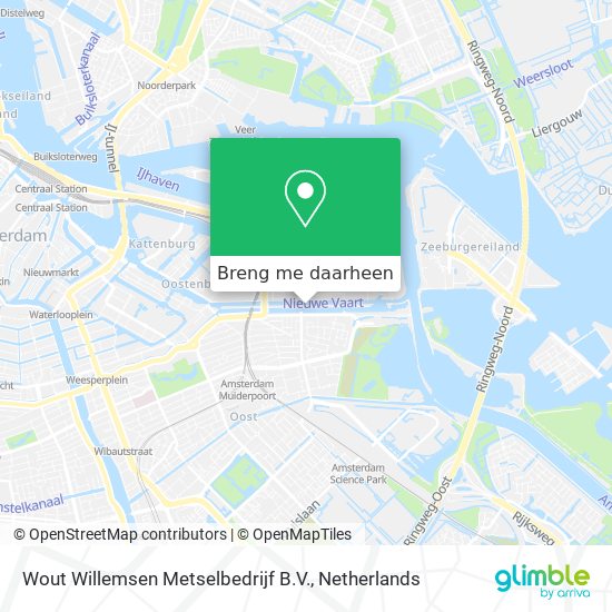 Wout Willemsen Metselbedrijf B.V. kaart