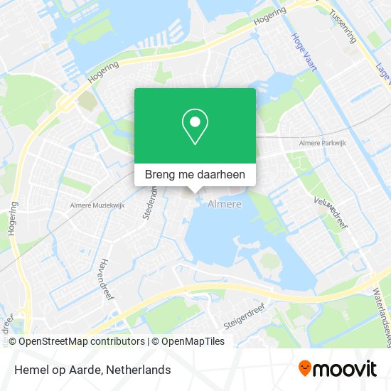 Hemel op Aarde kaart