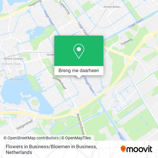 Flowers in Business / Bloemen in Business kaart