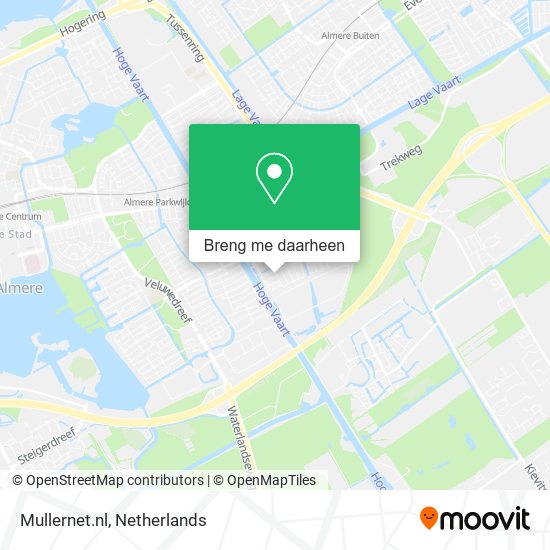 Mullernet.nl kaart