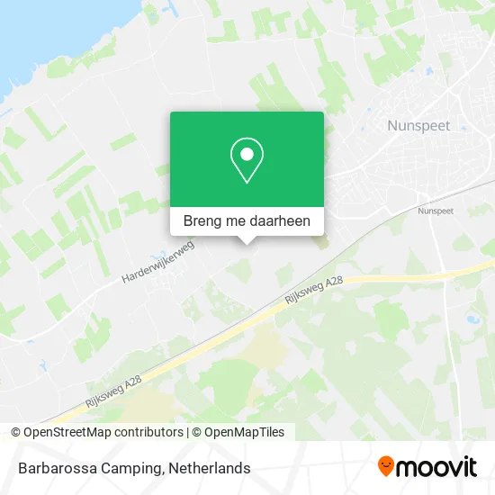 Barbarossa Camping kaart