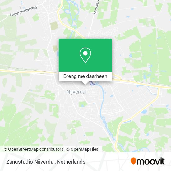 Zangstudio Nijverdal kaart