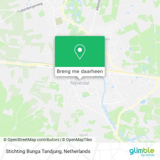 Stichting Bunga Tandjung kaart