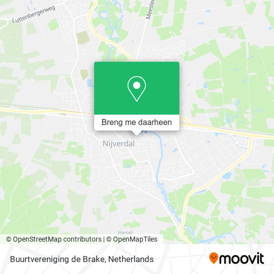 Buurtvereniging de Brake kaart