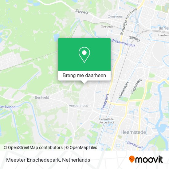 Meester Enschedepark kaart