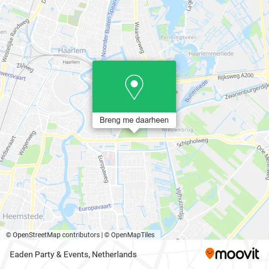 Eaden Party & Events kaart