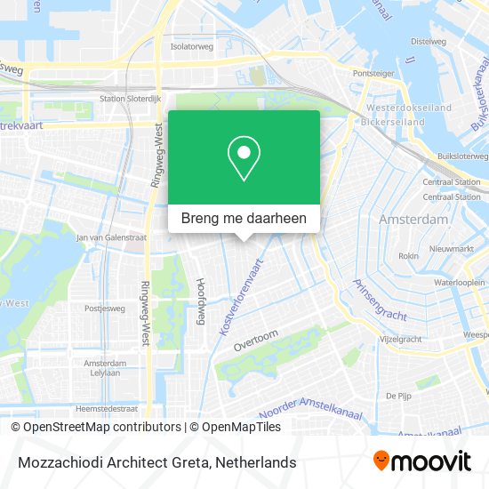 Mozzachiodi Architect Greta kaart
