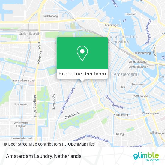 Amsterdam Laundry kaart