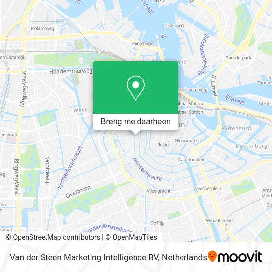 Van der Steen Marketing Intelligence BV kaart