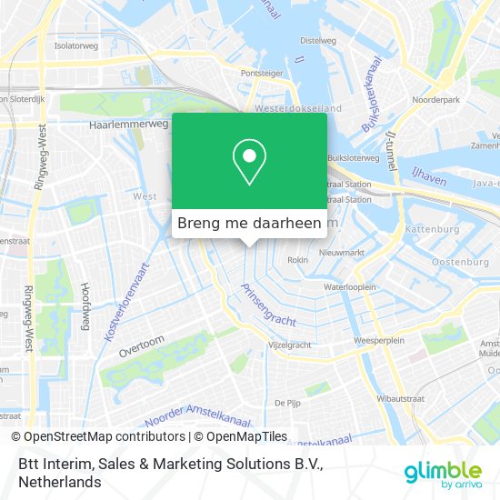 Btt Interim, Sales & Marketing Solutions B.V. kaart