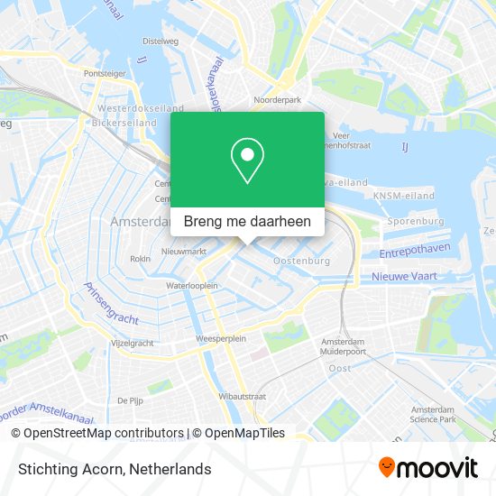 Stichting Acorn kaart