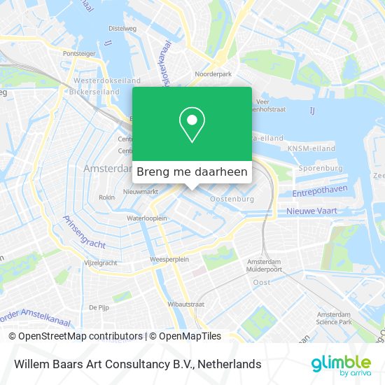 Willem Baars Art Consultancy B.V. kaart
