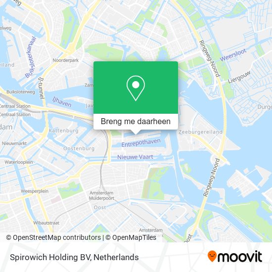 Spirowich Holding BV kaart