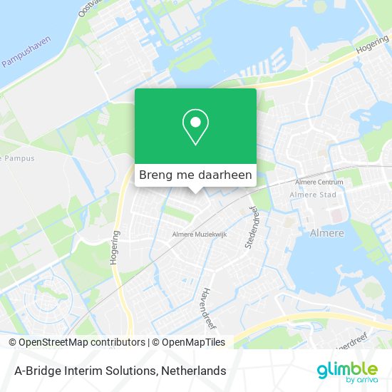 A-Bridge Interim Solutions kaart